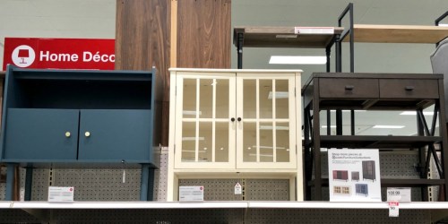 Threshold 2-Door Accent Cabinet Just $84.99 Shipped on Target.com (Regularly $140) & More