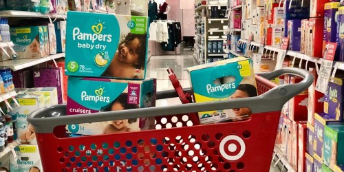 Pampers Diaper Super Packs Only $13.61 After Target Gift Card + More