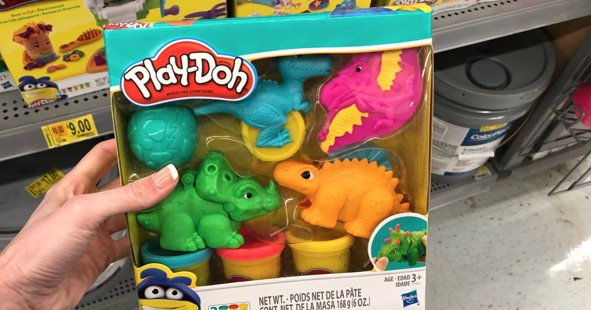 dinosaur play doh set