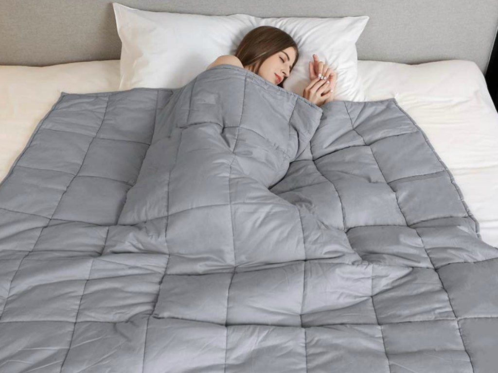 Weighted Ideas 15-Pound Weighted Blanket Only $58.80 Shipped & More at