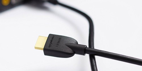 AmazonBasics HDMI Cables 2-Pack Just $4 (Regularly $9)
