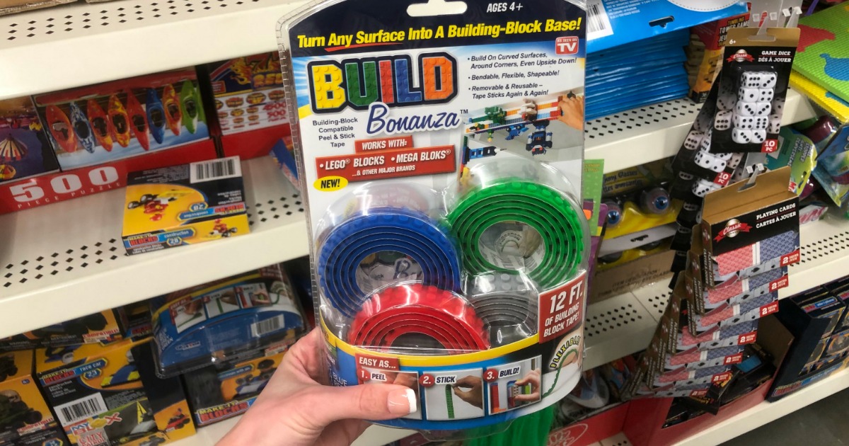 As Seen on TV Building-Block Tape Only $1 at Dollar Tree