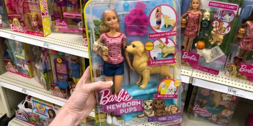 Barbie Newborn Pups Playset Only $11.89 at Target