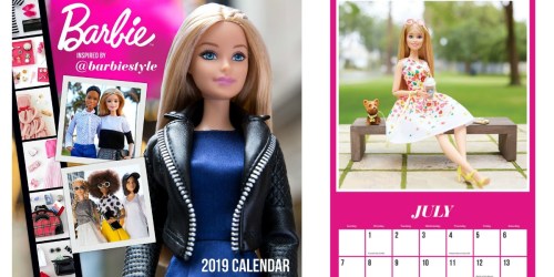 Amazon: Barbie 2019 Wall Calendar Just $2.55 (Regularly $15) + More