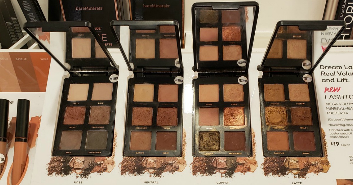 BareMinerals Gen Nude Eyeshadow Palettes Only $13.80, Lipsticks from $4 Eac...