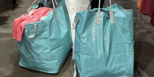 Make Errands Easier With Target’s $12 Collapsible Rolling Totes