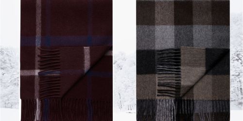 100% Cashmere Scarf Only $15.99 Shipped at Jos. A. Bank (Regularly $130)