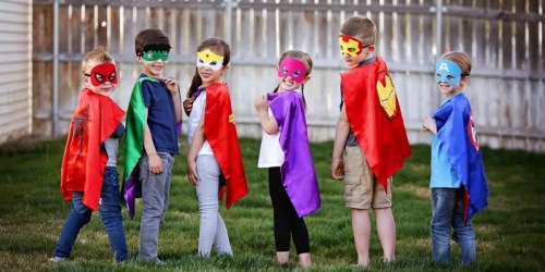 Character Cape & Mask Sets Only $8.99 Shipped (Regularly $20) – Spiderman, Wonder Woman & More