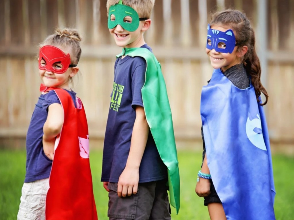 Character Cape & Mask Sets Only $8.99 Shipped (Regularly $20 ...