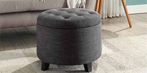 Amazon: Convenience Concepts Round Ottoman Only $37 Shipped (Regularly $90)