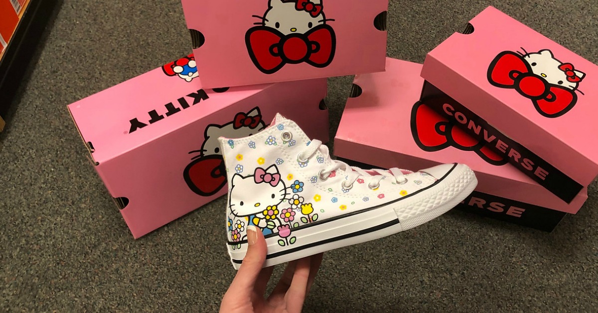 Hello kitty 2024 converse kohls