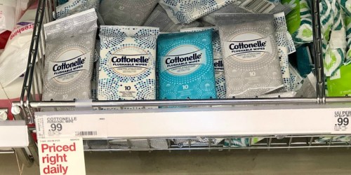 Cottonelle Wipes Travel Pack Only 49¢ After Cash Back at Target
