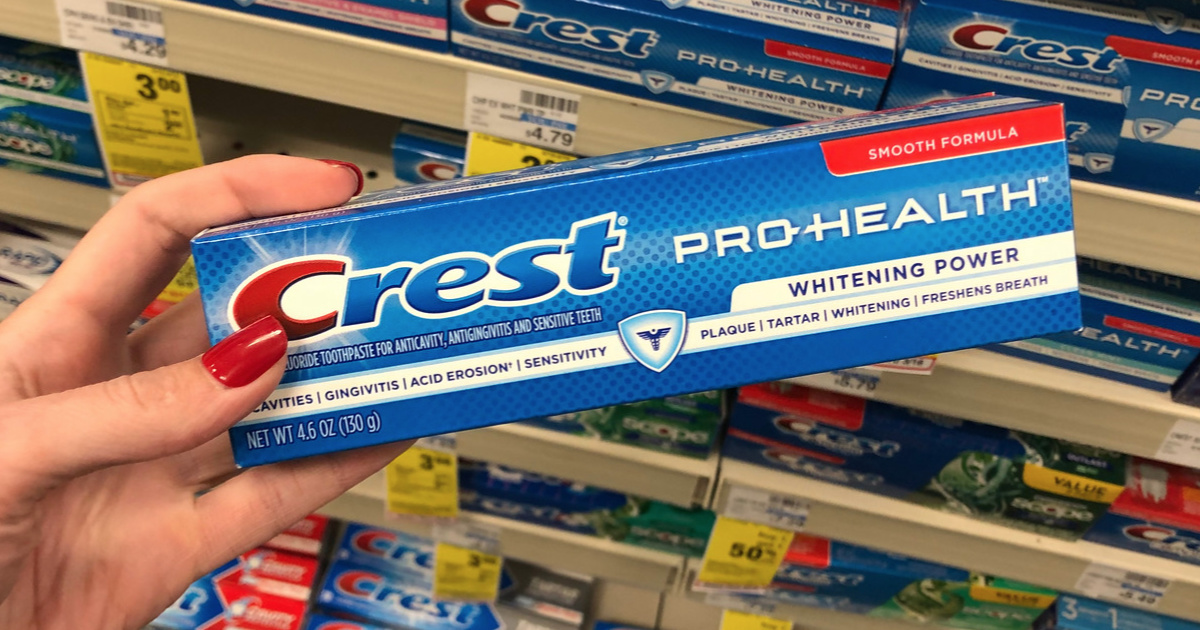 FREE Crest Toothpaste After CVS Rewards