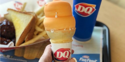 Dairy Queen Dreamsicle Dipped Cones Now Available (+ How to Score One for Just 50¢)