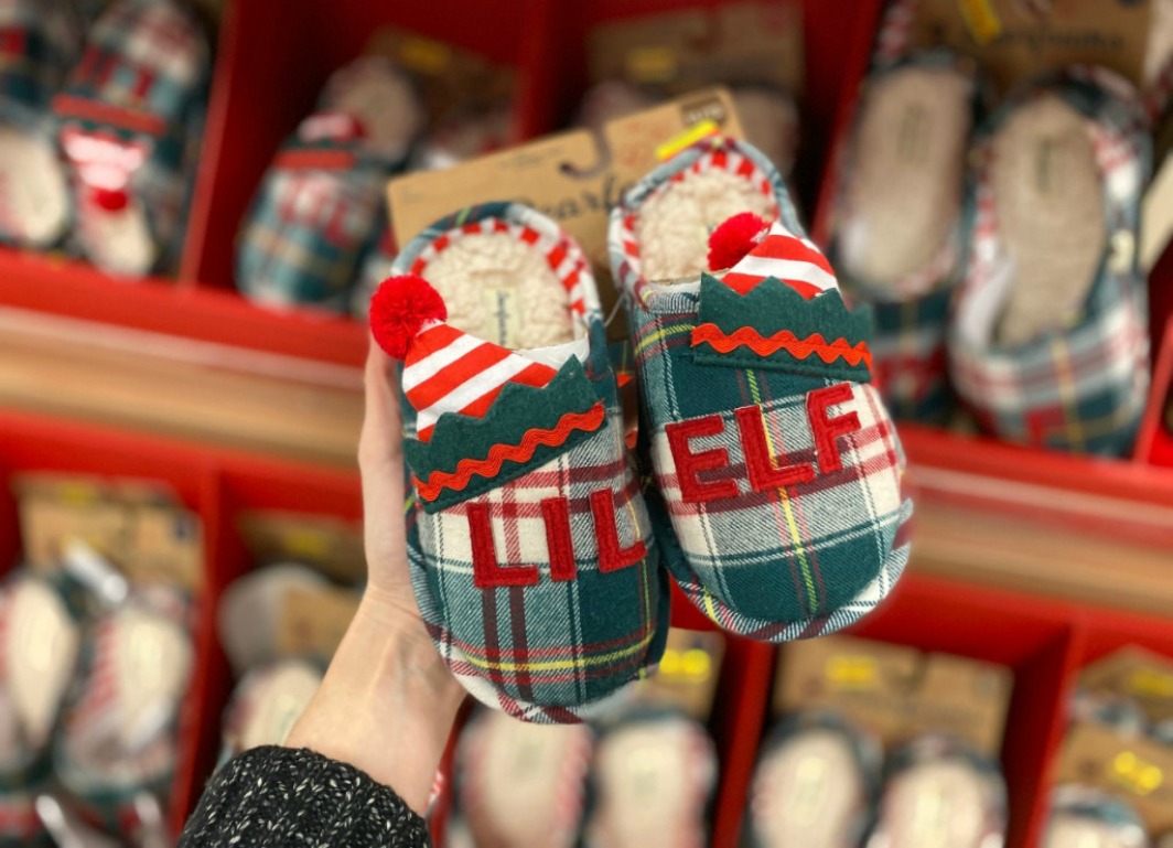 kohls elf slippers