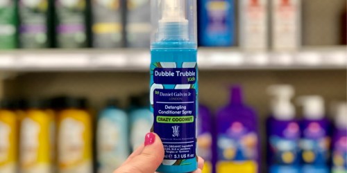 Up to 55% off Dubble Trubble Organic Hair Care at Target (Just Use Your Phone)