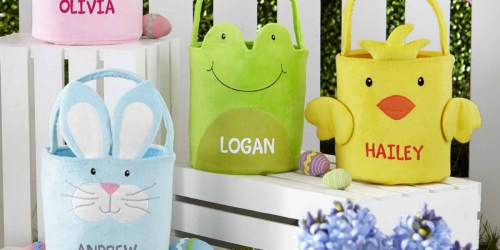 Personalized Plush Easter Baskets Only $8.98 + FREE Walmart Store Pickup