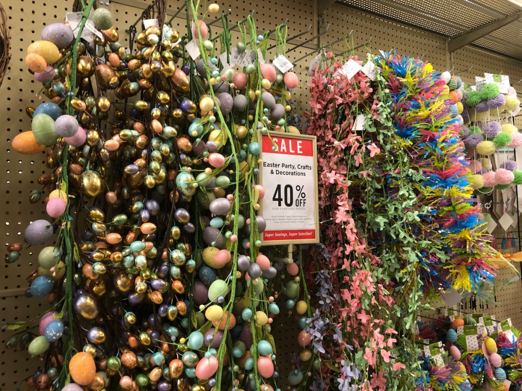 40 Off Easter Decor at Hobby Lobby