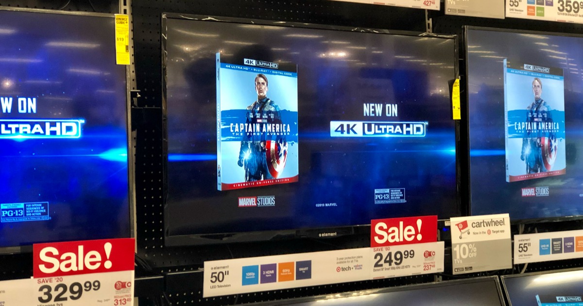 Over 30 Off TVs at Target (LG, Element & More)