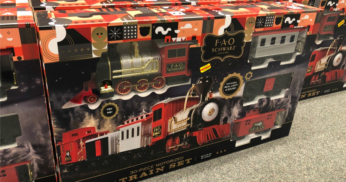 fao schwarz train set kohls