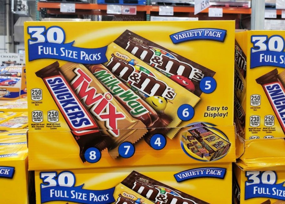 Full-Sized Candy Bars 30-Pack Only $24.79 at Costco (Just 83¢ Each)