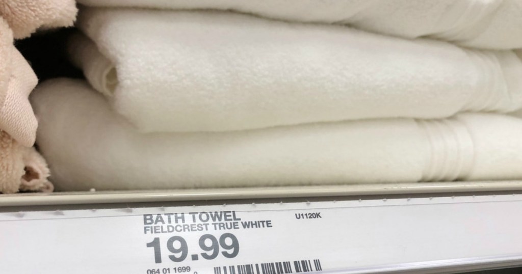 Fieldcrest Bath Towels as Low as $9.74 at Target.com (Awesome Reviews)
