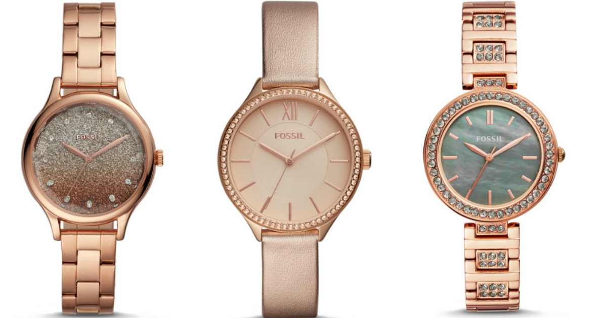 Fossil Women's Watches as Low as $43 