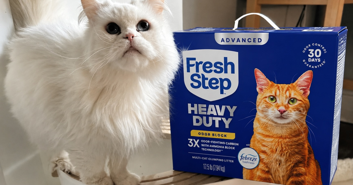 Fresh Step Cat Litter 2-Pack from $18 Shipped for Amazon Prime Members