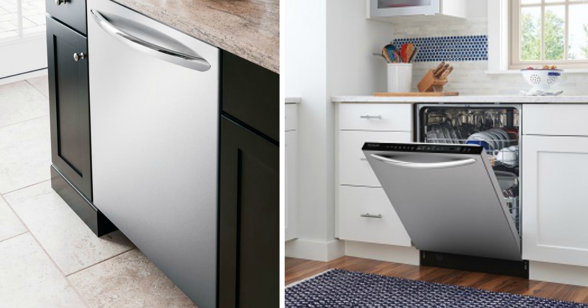frigidaire top control dishwasher