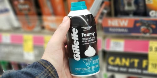 Gillette Shave Foams as Low as 32¢ Each After Walgreens Rewards