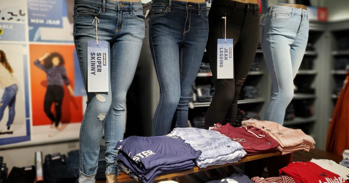THREE Pairs of Hollister Jeans Only $37 