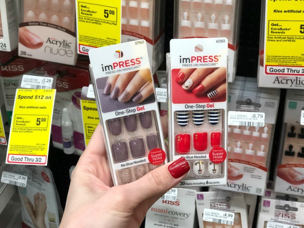 Up to 40 Off imPRESS & Broadway Artificial Nails After CVS Rewards