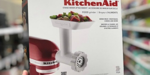 KitchenAid Food Grinder Attachment Only $24.80 (Regularly $65)