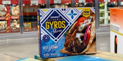 Kronos Authentic Gyros Slices 2-Pound Box Only $13.98 at Sam’s Club (Now Available Year Round)