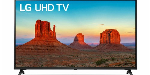 LG 43″ 4K Ultra HD Smart LED TV Just $199 Shipped (Regularly $348)