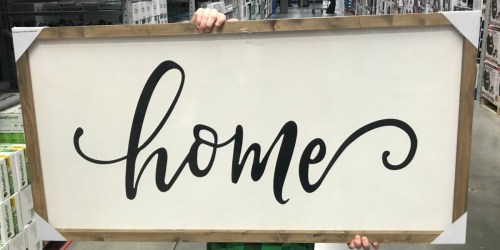 Large Farmhouse Signs ONLY $21.98 at Sam’s Club