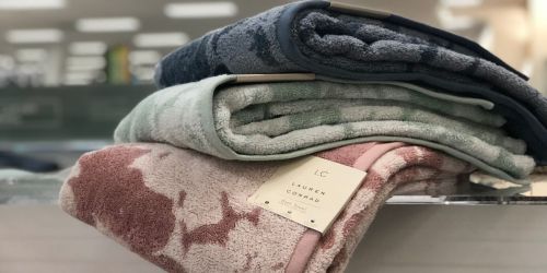 LC Lauren Conrad Floral Bath Towels as Low as $7 Shipped at Kohl’s (Regularly $18)