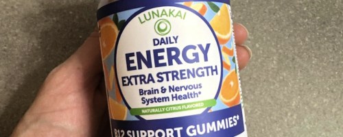 Lunakai B12 bottle in hand