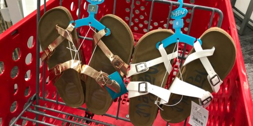Mad Love Prudence Footbed Sandals Only $17 Each at Target – Awesome Reviews