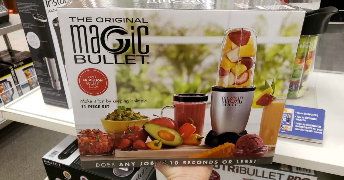  Magic Bullet 11-Piece Set, Stainless Steel, Food