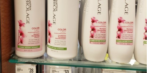 Matrix Biolage Shampoo or Conditioner Liters Only $10 (Regularly $30) at JCPenney