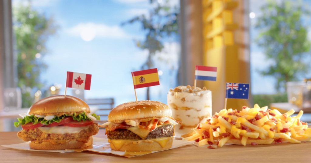 McDonalds Worldwide Favorites Lineup