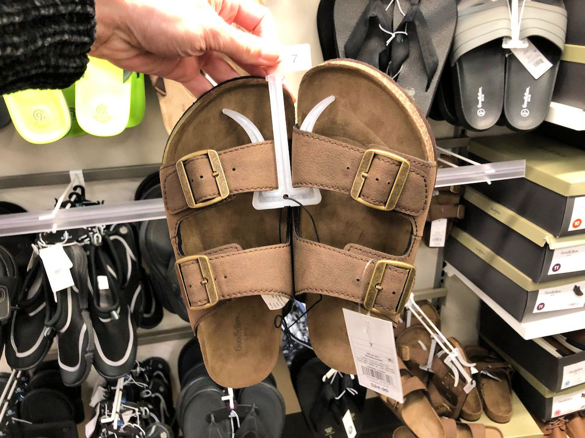 target birkenstocks men's