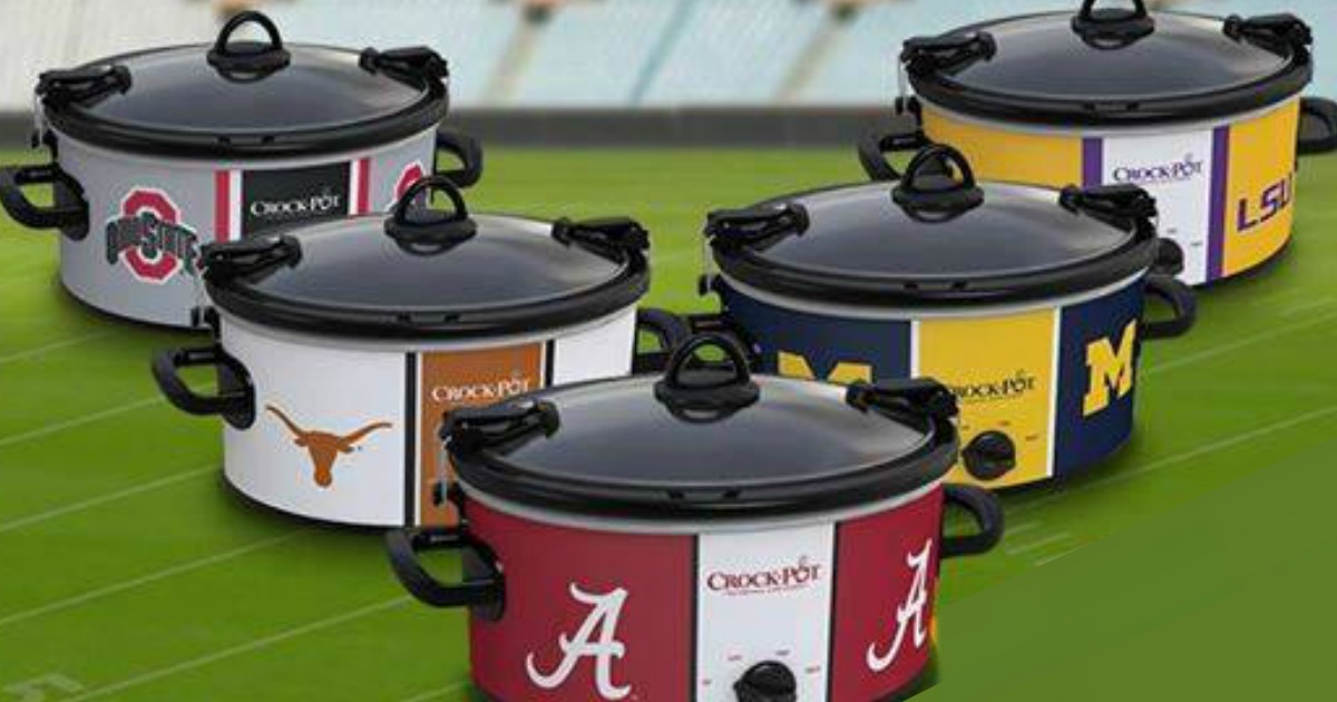 NCAA Collegiate 6-Quart Crock Pot w/ Little Dipper Only $24.50 on  Walmart.com (Regularly $50)