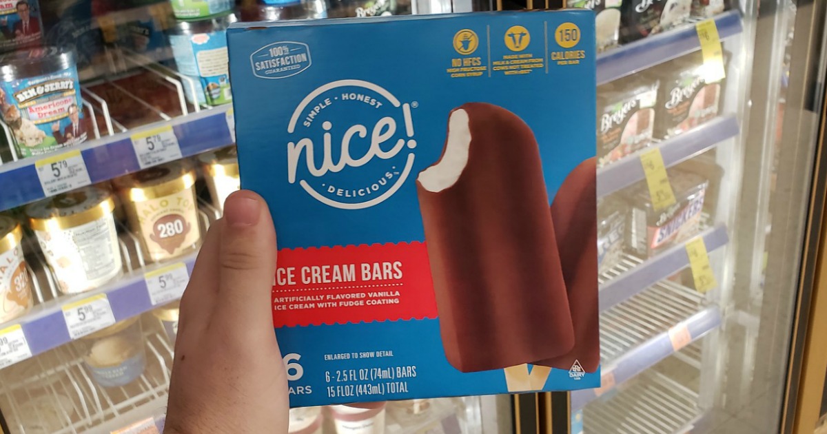 Nice Ice Cream Bars Only 99¢ At Walgreens 4866