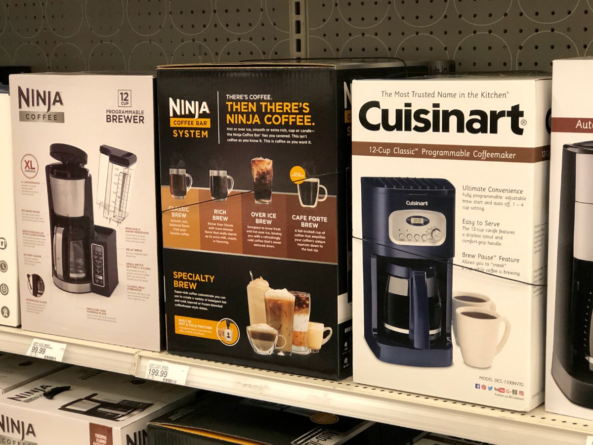 Target ninja outlet coffee