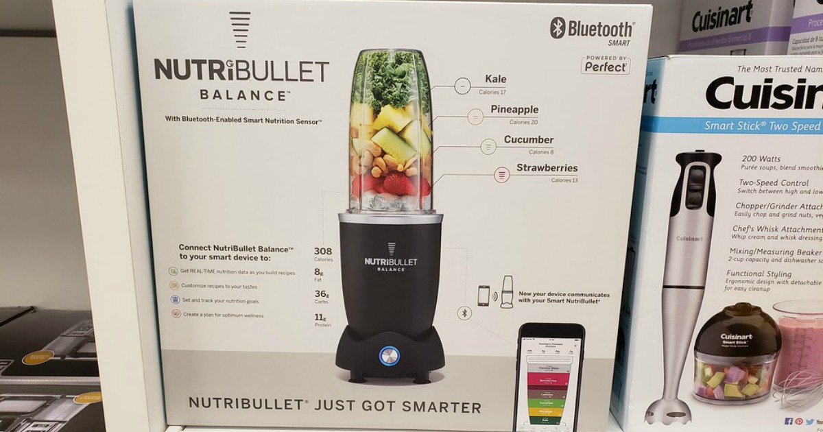 NutriBullet Balance 8Piece Smart Blender Set as Low as 69.99 Shipped