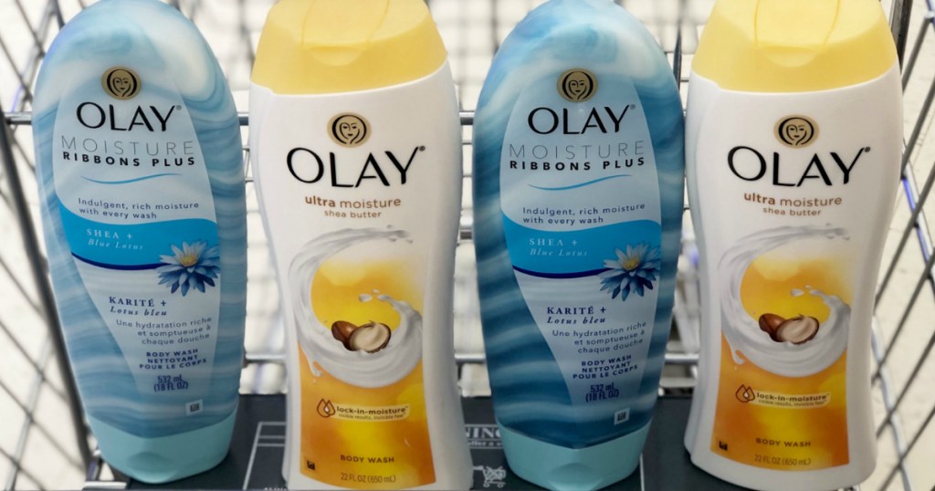 Olay body washes at Walgreens
