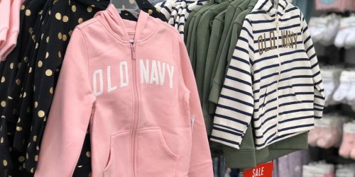 Old Navy Hoodies & Sweatshirts Starting at $10 (Regularly up to $35)