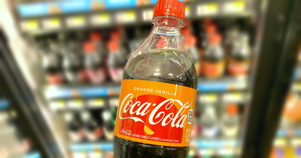 Orange Vanilla Coke soda